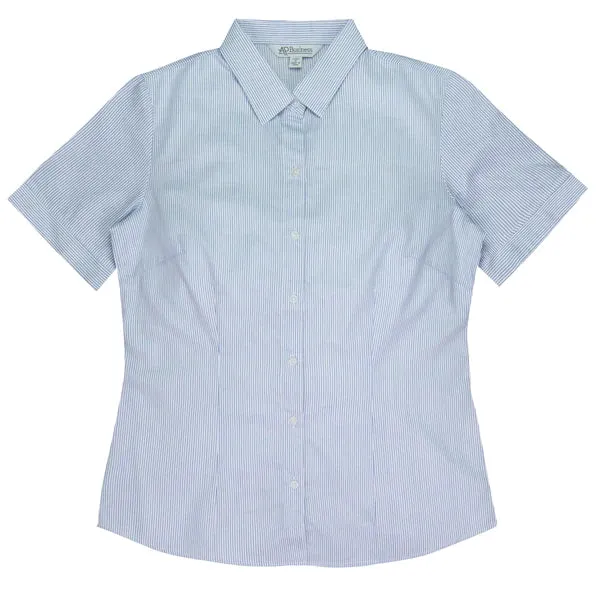 Aussie Pacific Henley Ladies Shirt Short Sleeve (APN2900S)