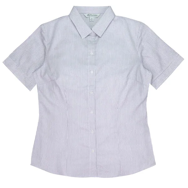 Aussie Pacific Henley Ladies Shirt Short Sleeve (APN2900S)