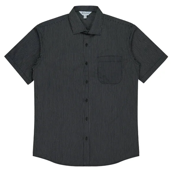Aussie Pacific Henley Mens Shirt Short Sleeve (APN1900S)
