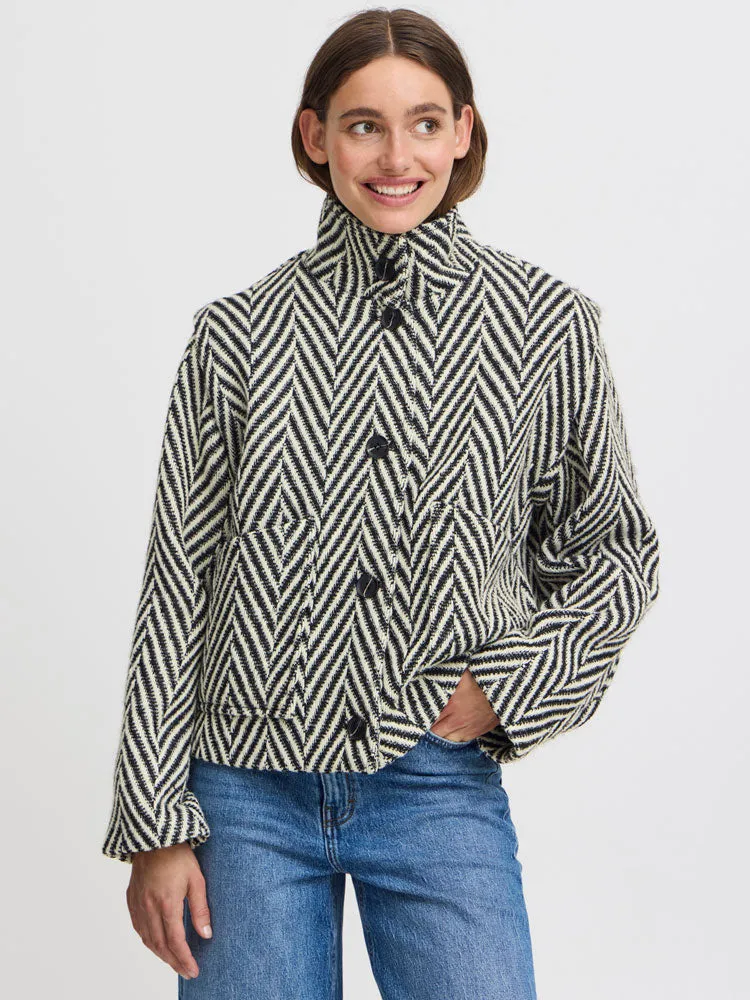 B Young ByCommi Jacket Black Mix