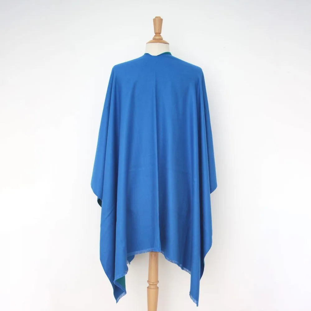 Blue Kingfisher Reversible Tess Wrap