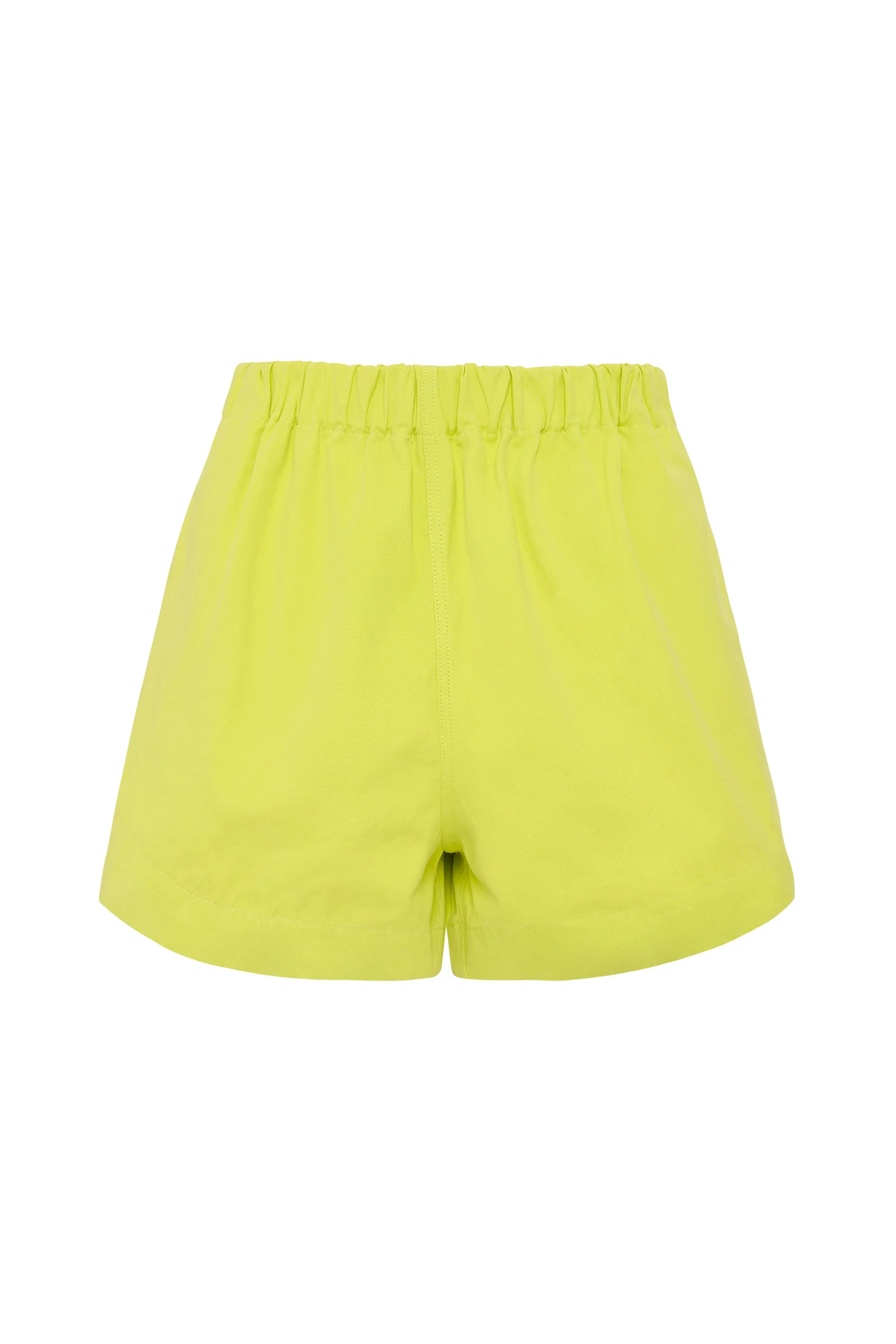 Canvas Flared Short