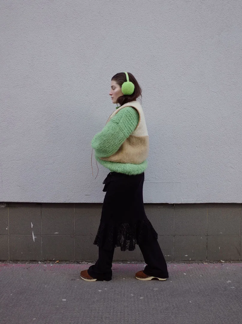 EAR WARMERS   lime