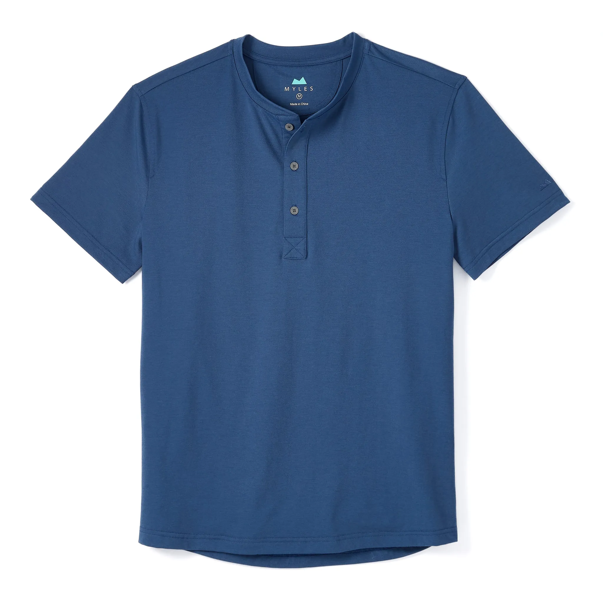Everyday Henley Short Sleeve in River