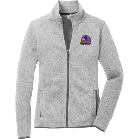 Jr. Phantoms Ladies Sweater Fleece Jacket