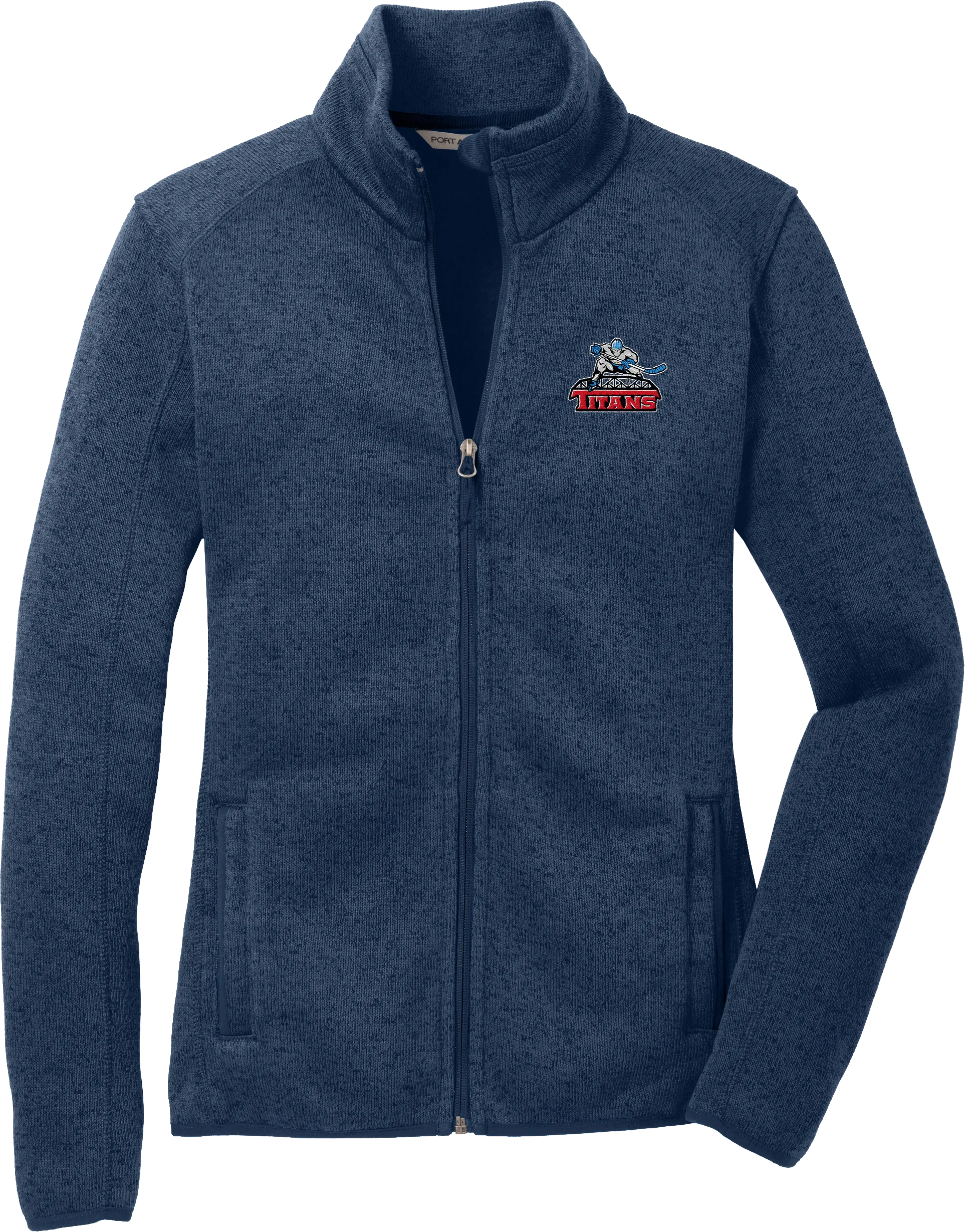 NJ Titans Ladies Sweater Fleece Jacket