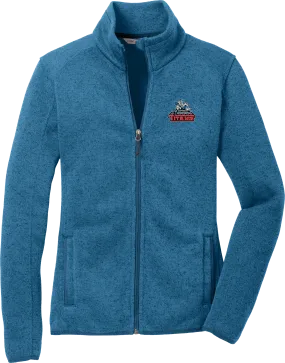 NJ Titans Ladies Sweater Fleece Jacket