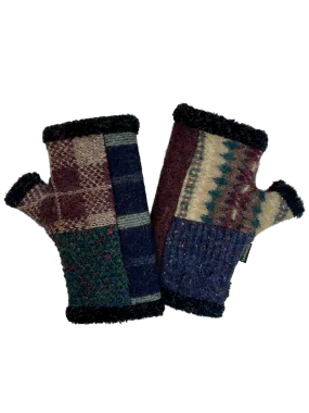 One of a Kind Arctic Fingerless Gloves 333