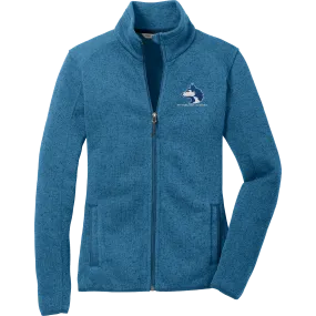 Pittsburgh Huskies Ladies Sweater Fleece Jacket
