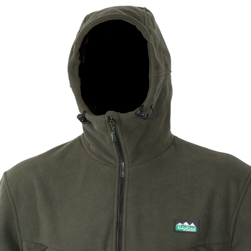 Ridgeline Mens Waterproof Olive Grizzly III Smock