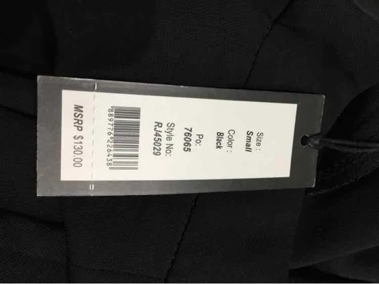 Romeo & Juliet Black Size S Pants