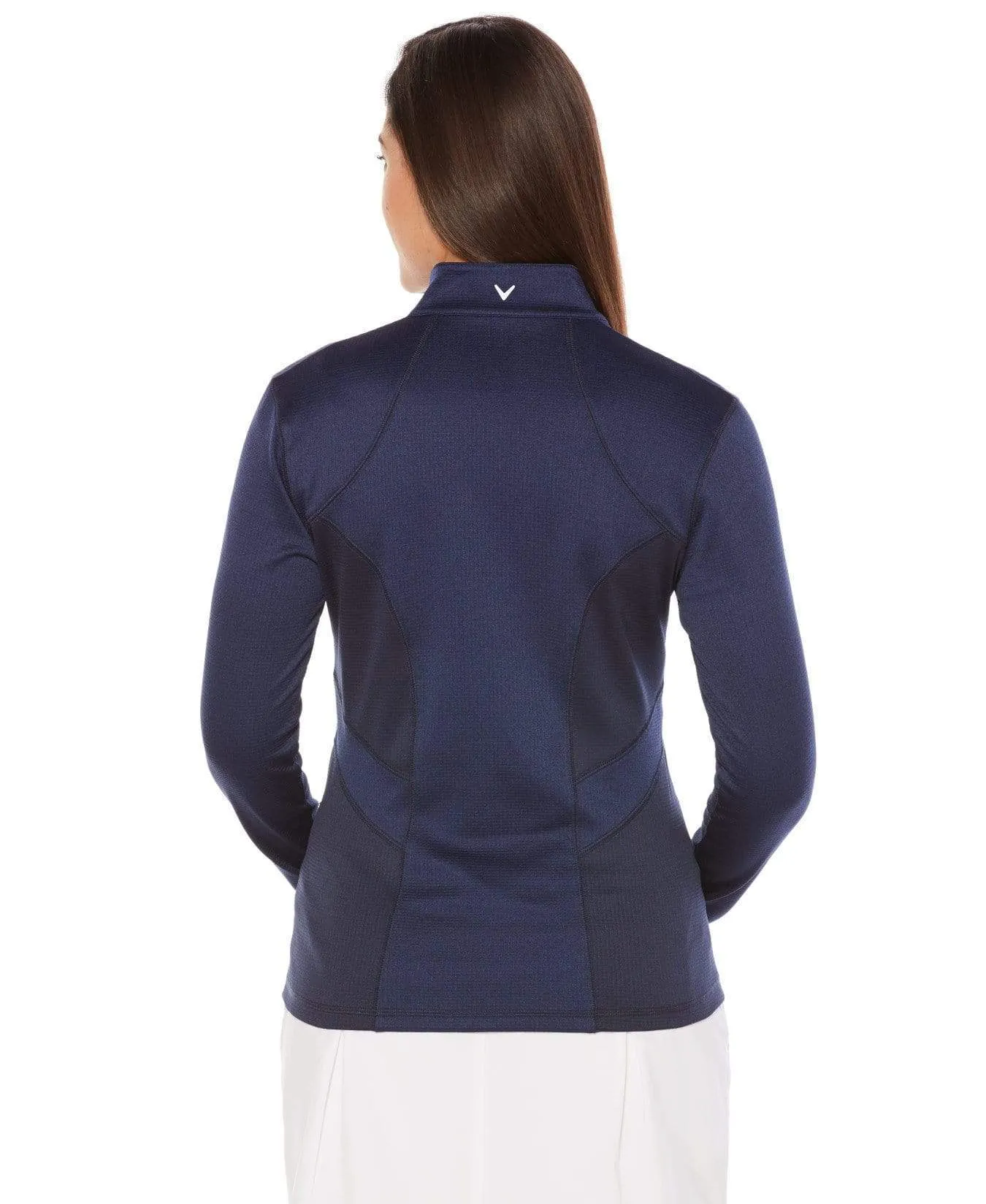 Womens Opti-Dri Heathered Panel Jacket